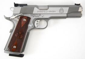 Used Springfield Trophy Match 1911 45 ACP (2) 7rd Magazines and Holster - IUSPR052825