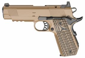 Springfield Armory 1911 TRP AOS 9mm 4.25" Carry Cut Rail Coyote 9rd - PC9127LRCBCCAOSFLLE