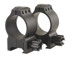 Warne Rings Tactical Medium 30mm Diameter Matte Black - 614M