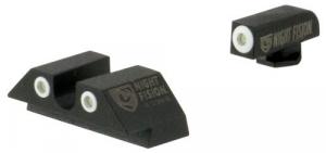 Night Fision Perfect Dot for Glock 42, 43, 43X Green/White Tritium Handgun Sights
