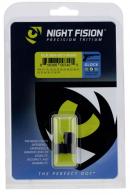 Night Fision Night Sight Set Square fits For Glock 17, 17L, 19, 22-28, 31-35, 37-39 Square Green w/White Outline Fr