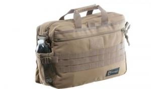 Drago Gear Side Packs Tactical Laptop Briefcase Tan - 15305TN