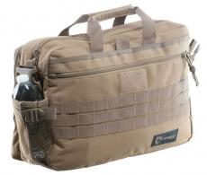 Drago Gear Side Packs Tactical Laptop Briefcase Tan - 15305TN