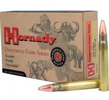 Hornady Dangerous Game DGS 375 Ruger Ammo 20 Round Box