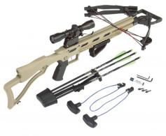 Carbon Express X-Force Advantex Crossbow Kit 320 FPS 4x32mm Scope - 20280