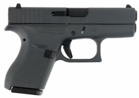 Glock UI4250201SNP G42 Subcompact Double 380 Automatic Colt Pistol (ACP) 3.25" 6+1 Gray Polymer Grip/Frame Grip Gray