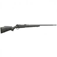 Weatherby Mark V Accumark RC Bolt 257 Weatherby Mag 26" 3+1 Gray w/Black Webbing Fixed Monte Carlo Synthetic Stock B