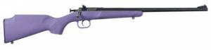 Crickett Purple Synthetic Youth 22 Long Rifle Bolt Action Rifle