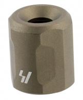 Strike SIBCTPFDE AR Barrel Thread Protector .5x28 tpi 6061-T6 Aluminum FDE - BCTPFDE Strike SIBCTPFDE AR Barrel Thread Protector .5x28 tpi 6061-T6 Aluminum FDE - BCTPFDE