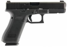 Glock G17 Gen5 Double Action 9mm 4.49 10+1 Glock Night Sights Black Interchangeable - PA1750701