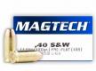 Main product image for Magtech Range/Training Full Metal Jacket Flat Nose 40 S&W Ammo 180 gr 50 Round Box