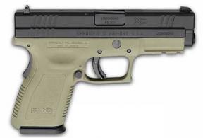 Springfield Armory XD9646HCSP06 XD Compact 45 ACP 4" 10+1 Poly Grip OD/Blk - XD9646SP06