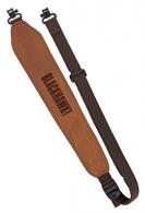 BlackHawk Padded Nubuck Leather Sling w/Swivels - 73SC00NL