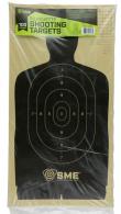 SME SMETRGSIL Silhouette Target 100 Pack - 220