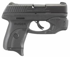 Ruger LC9s Standard with LaserMax GripSense Double 9mm Luger 3.12" 7+1 Bla