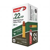 AGUILA 22LR SUPER MAX 30GR HP 50rd box - 1B222297 AGUILA 22LR SUPER MAX 30GR HP 50rd box - 1B222297
