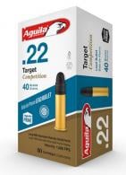 Main product image for Aguila Target Competition .22 LR  40GR 50rd box