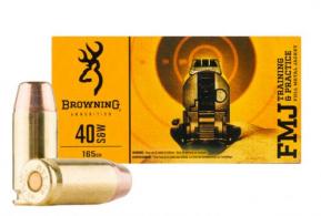 Main product image for Browning BPT Performance Target Full Metal Jacket 40 S&W Ammo 165gr  100 Round Box