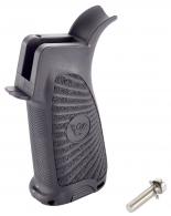 Wilson Combat BCM Gunfighter Grip AR-15 Compatible BCM Starburst Polymer Black - TRGRIPBLK