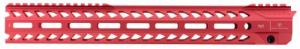 Strike Strike Rail AR-15 Rifle Aluminum Red 15.5" - STRIKERAIL