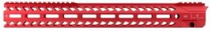Strike STRIKERAIL Strike Rail AR-15 Rifle Aluminum Red 17" - STRIKERAILRED