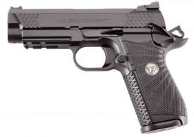 Wilson Combat 1911 EDC X9 9mm 4" 15+1 Black Black G10 Grip with Light Rail - EDCXCPR9