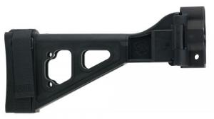SB Tactical SBT5A Pistol Stabilizing Brace Side Folding Black Fits HK MP5/MP5K Reverse Stretch Clones - SBT5A01SB