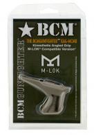 BCM BCMGunfighter Kinesthetic Angled Grip MOD 3 Flat Dark Earth Polymer M-LOK Mount - KAGMCMRFDE BCM BCMGunfighter Kinesthetic Angled Grip MOD 3 Flat Dark Earth Polymer M-LOK Mount - KAGMCMRFDE