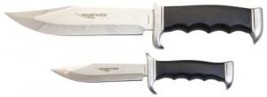 2pc Bowie Knife Set- Black Pak - HMVBC02BK