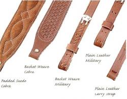 Main product image for Butler Creek 1" Wide Brown Leather Sling