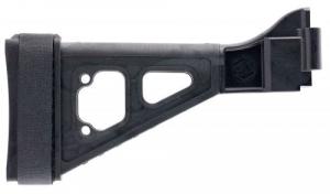 SB Tactical Specialty Brace SBT Side Folding B&T APC/HK UMP Elasto-Polymer Black 9.5" L x 1.25" W - SBT01SB