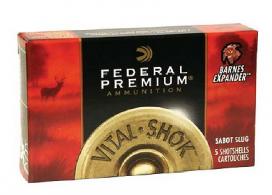 Federal Premium Vital Shok 12 Ga. 3" 3/4 oz Barnes X Sabot S - P151XT1