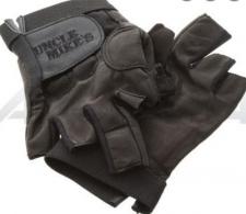 Uncle Mikes Small Black Leather Shooting Gloves