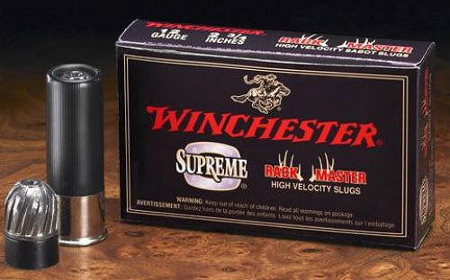 Winchester Rackmaster 12 Ga. 2 3/4" Lead Rifle Slug