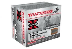 Winchester 500 S&W 350 Grain Jacketed Hollow Point - X500SW Winchester 500 S&W 350 Grain Jacketed Hollow Point - X500SW