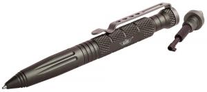 Uzi Accessories UZITACPEN6GM Tactical Pen Gun Metal Aluminum 6" Features Glass Breaker/Cuff Key - 734 Uzi Accessories UZITACPEN6GM Tactical Pen Gun Metal Aluminum 6" Features Glass Breaker/Cuff Key - 734
