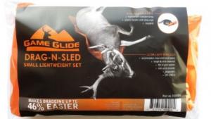 Cass Creek Game Glide Drag-N-Sled Deer Dragging System Hunters Orange - CCDSDS