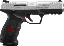 SAR USA SAR9ST 9mm 4.4" Stainless, 17+1