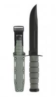 Kabar Fixed Fighting Utility Knife w/Foliage Green Handle - 5011