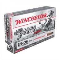 Winchester Ammo Deer Season XP 25-06 Rem 117 gr Extreme Point Polymer Tip 20 Bx/10 Cs