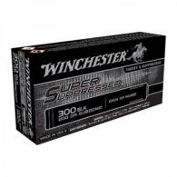 Winchester Super Suppressed 300 AAC 200gr FMJ-OT 20rd box - SUP300BLK Winchester Super Suppressed 300 AAC 200gr FMJ-OT 20rd box - SUP300BLK
