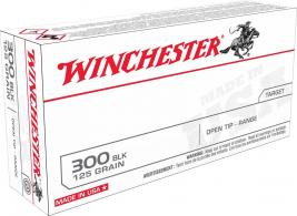Winchester Open Tip Range Hollow Point 300 AAC Blackout Ammo 125 gr 20 Round Box - USA300BLK Winchester Open Tip Range Hollow Point 300 AAC Blackout Ammo 125 gr 20 Round Box - USA300BLK