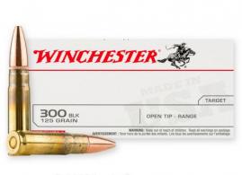 Main product image for Winchester Open Tip Range Hollow Point 300 AAC Blackout Ammo 125 gr 20 Round Box