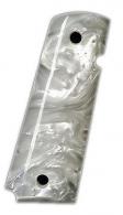 Ajax White Pearlite Polymer Pistol Grip For Colt 1911 - XCGOLD
