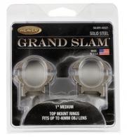 Weaver Mounts 49323 Grand Slam Warne/Weaver 1" Extra High Silver - 27