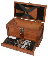 Outers 25 Piece Universal Wood Gun Cleaning Box - 70084
