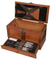 Outers 25 Piece Universal Wood Gun Cleaning Box - 70084