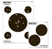 Champion 5" Visicolor Paper Double Bull Target 10 Pack