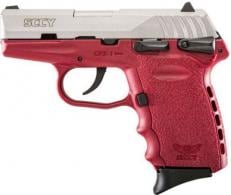 SCCY CPX-1 9MM SAT-RED - CPX1TTCR SCCY CPX-1 9MM SAT-RED - CPX1TTCR
