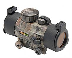 Truglo Red Dot 40MM Dual Color Reticle Camo Red Dot Scope - TG8040DC